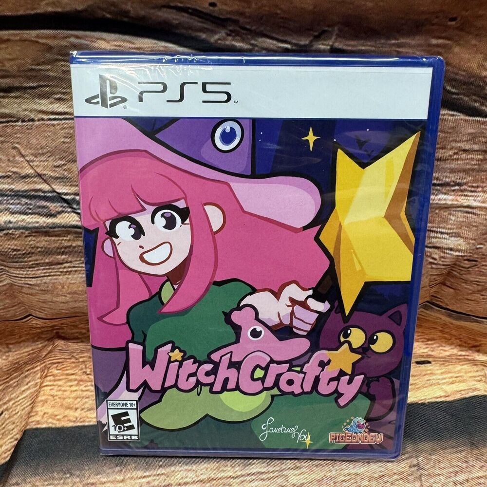 WitchCrafty PS5 Game Limited Run Games #068 New Sealed Platformer Playstation